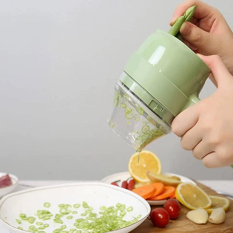 Rechargeable Vegetable Cutter